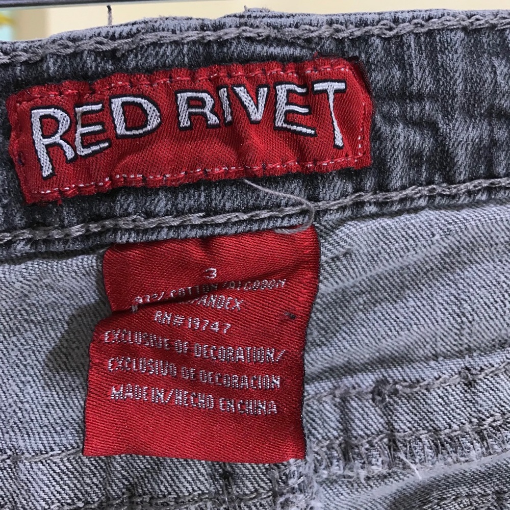 Red Rivet Jeans - Picture 16 of 16